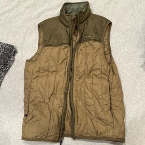 men’s filson down vest size small